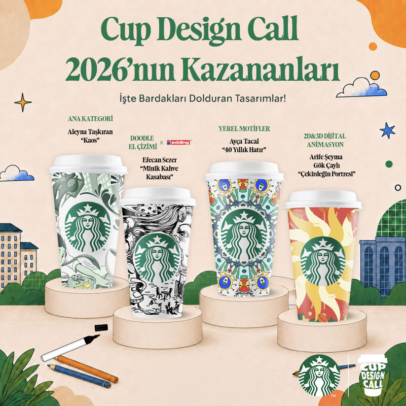 Starbucks, Cup Design Call Yarışmasının Kazananları Belli Oldu