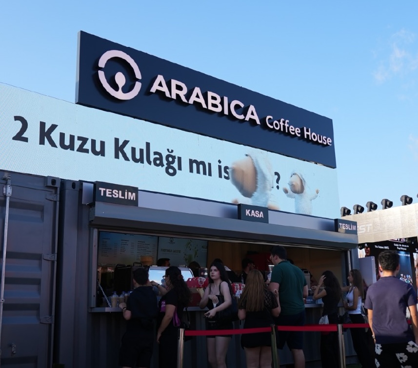 Arabica Coffee House, İstanbul Festivali’nde münhasır kahve sponsoru oldu