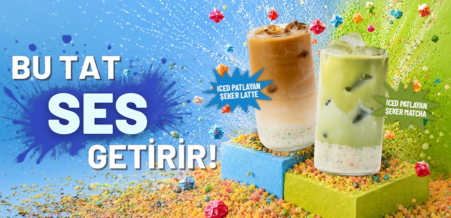 Coffy’den her yudumu ses getiren kahve deneyimi: Iced Patlayan Şeker Serisi