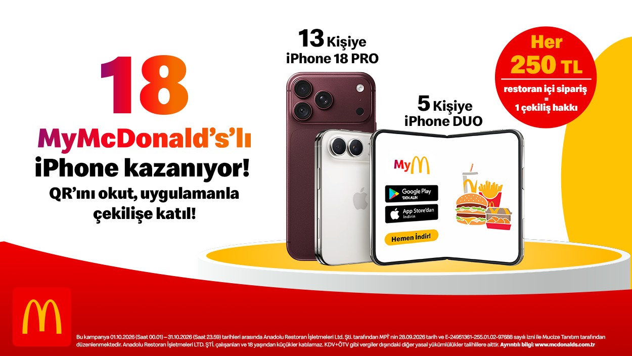 McDonald’s Türkiye’den Ekim Sürprizi