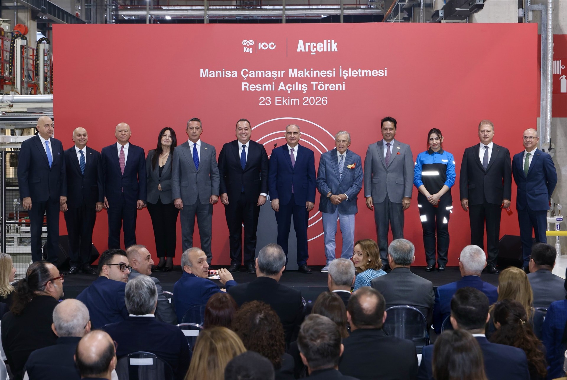 Arçelik, 200 milyon euroluk yatırımla Manisa’da ileri teknoloji fabrikasını açtı