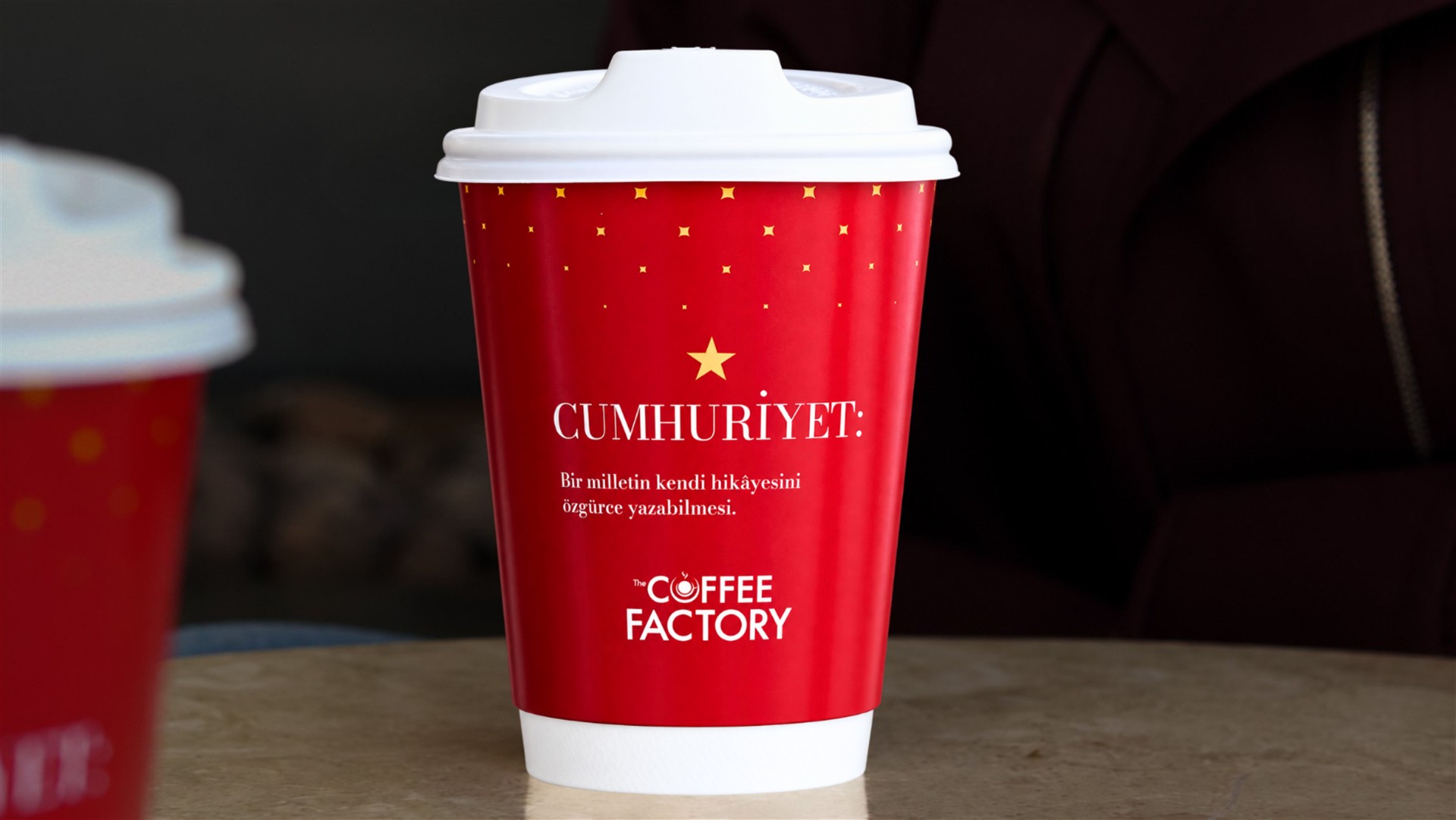 Coffee Factory’den 29 Ekim’e Özel Cumhuriyet bardakları